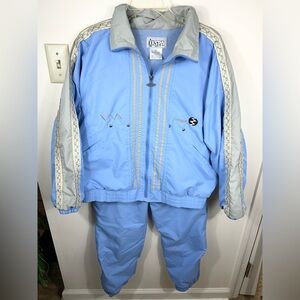 Vintage Women’s Track Suit Windbreaker Jacket‎ Pants IXSPA HipHop 80s 90s Small